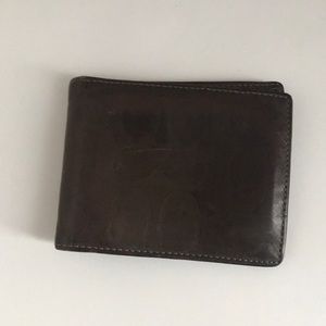 Men’s leather Coach wallet